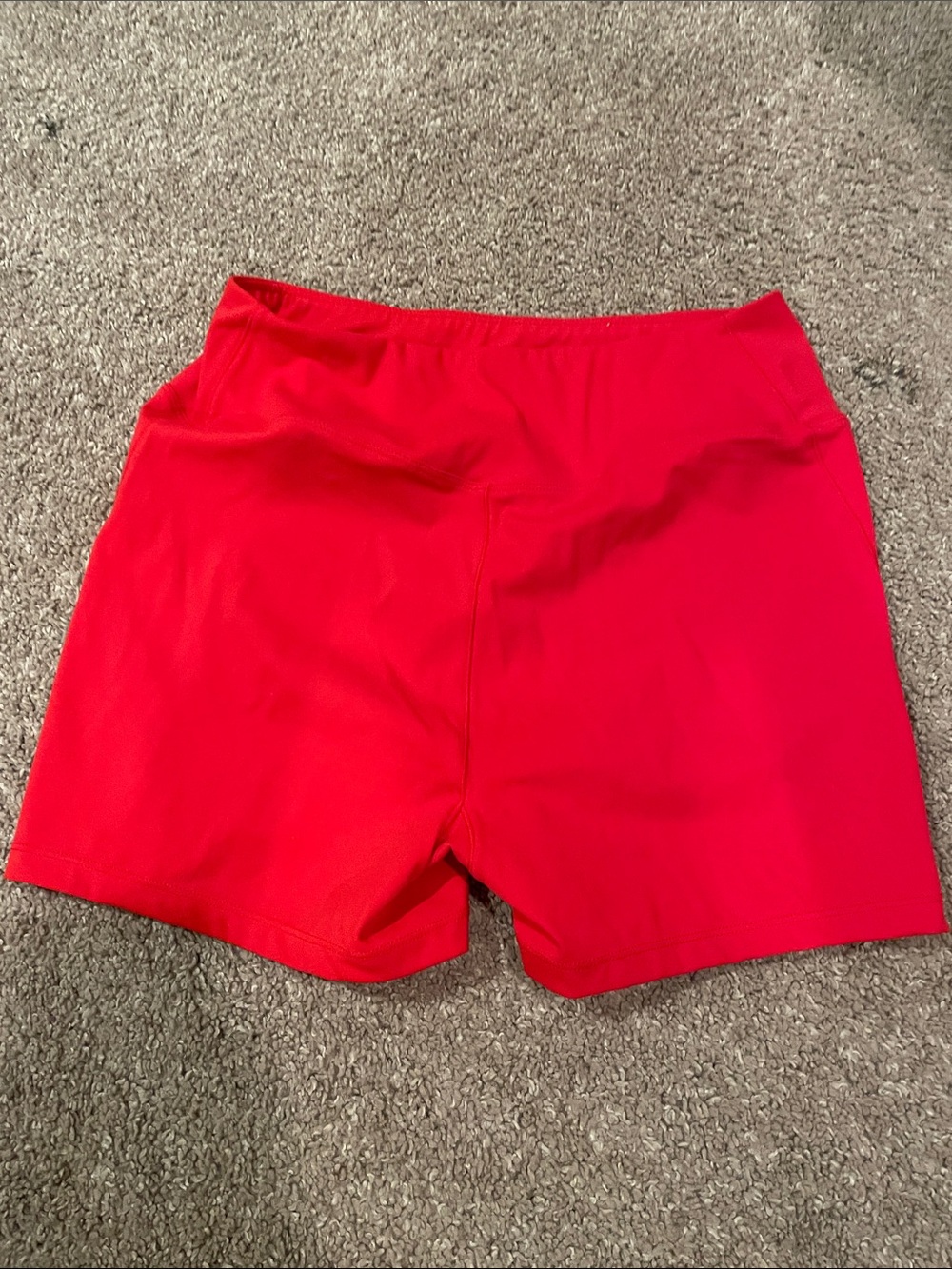 Red Women's Active Shorts